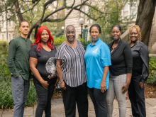 Marva Lewis and team