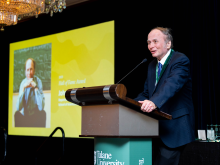John Perdew at the 2023 Research, Scholarship and Achievement Awards