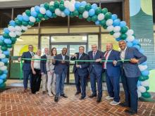 Wave City Market ribbon cutting