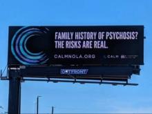 Calm clinic billboard