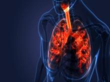Inflamed lungs