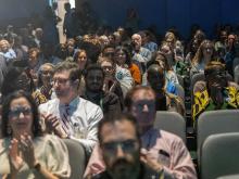 Tulane employees at State of the University address