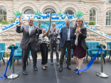 Tulane leaders celebrate opening of Richardson Memorial Hall