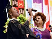 Tulane's Unified Commencement singer