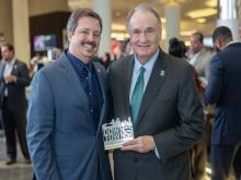 Seth Knudsen, President & CEO of the DDD, and President Mike Fitts