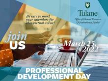 2022 Professional Development Day banner