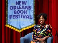 Imani Perry at the New Orleans Book Festival at Tulane University