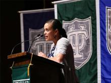 Tulane associate professor, author Jesmyn Ward has been selected as a one of the 2017 MacArthur Fellows, or recipient of the so-called “genius grant”. (Photo by Guillermo Cabrera-Rojo)
