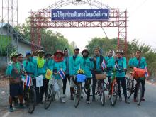 Praveena Fernes Cycling in Thailand