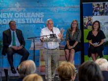 The daily lineups of the New Orleans Book Festival at Tulane University will feature over 100 celebrated and rising authors and three keynote author sessions. (Photo by Sally Asher)