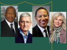 Four individuals to be honored with honorary degrees at Tulane's  Commencement. 