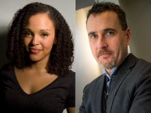 Recent books from Tulane English professors Jesmyn Ward (left) and Zachary Lazar (right) have been named as the official reading selections for two American cities in 2019. (photo by Paula Burch-Celentano)
