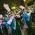 Tulane Marching Band at a nighttime parade