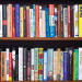 Books on bookshelves