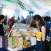 Person looking at books at BookFest 2024