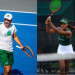 Two Tulane tennis players
